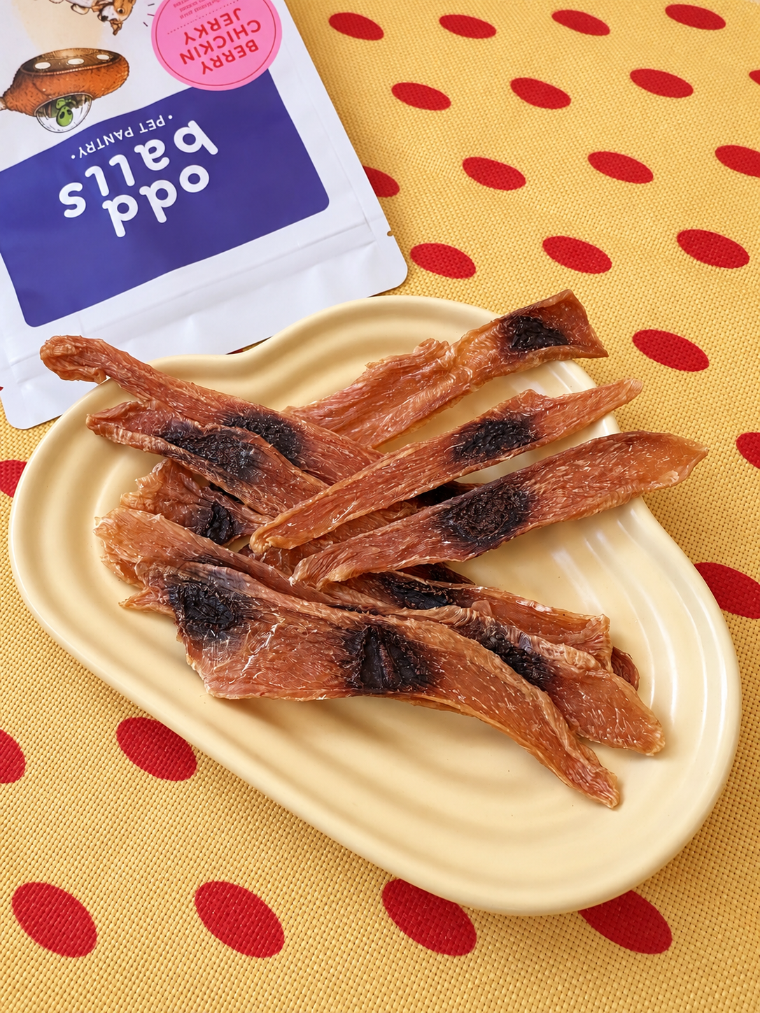 Chicken Strawberry Jerky
