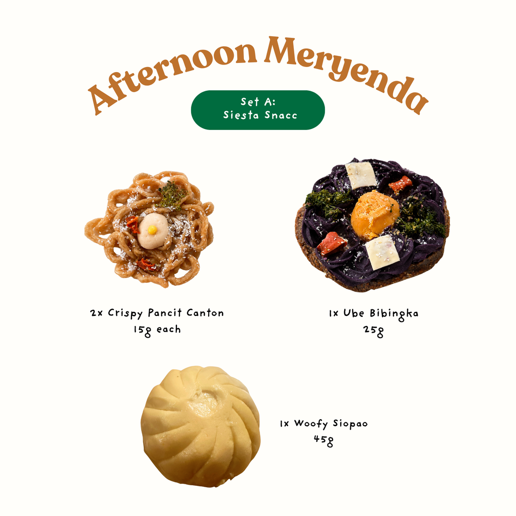 Afternoon Meryenda - Siesta Snacc