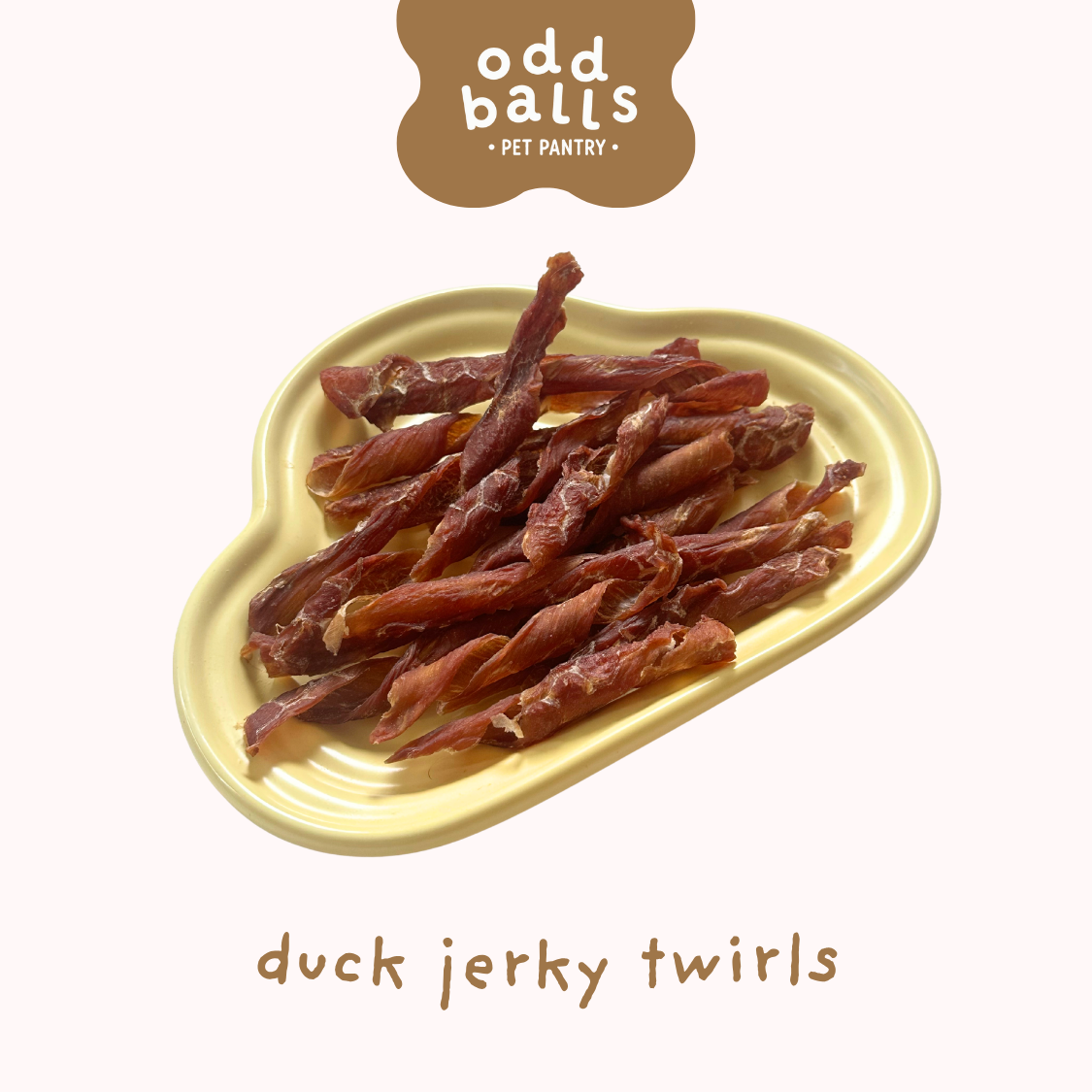 Duck Jerky Twirls